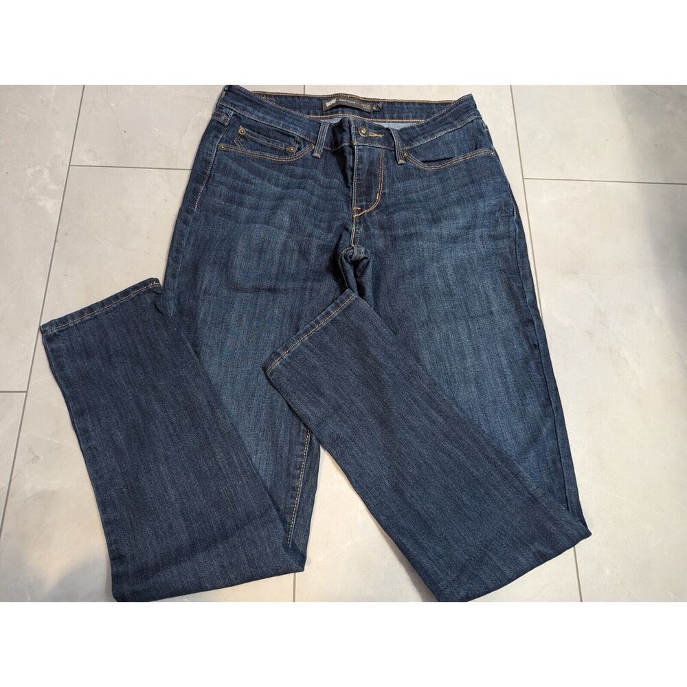 Levi's Demi Curve Mid Rise Skinny Womens Dark Wash 4/27‎